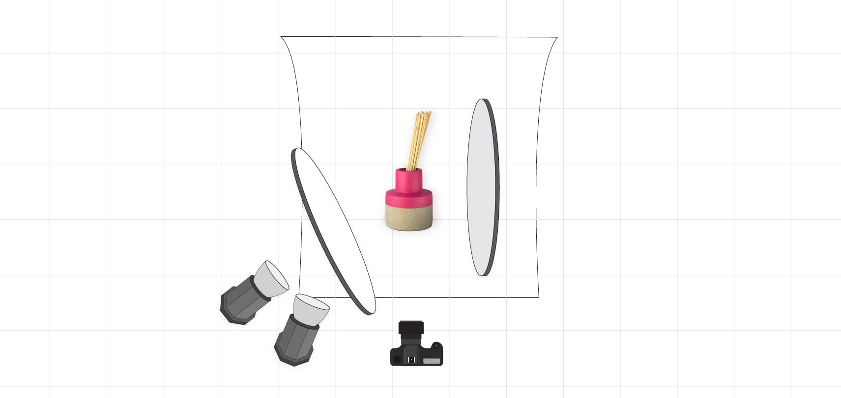 Photostudio diagram